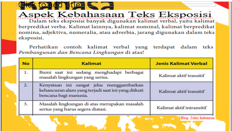 Detail Contoh Aspek Kebahasaan Nomer 13