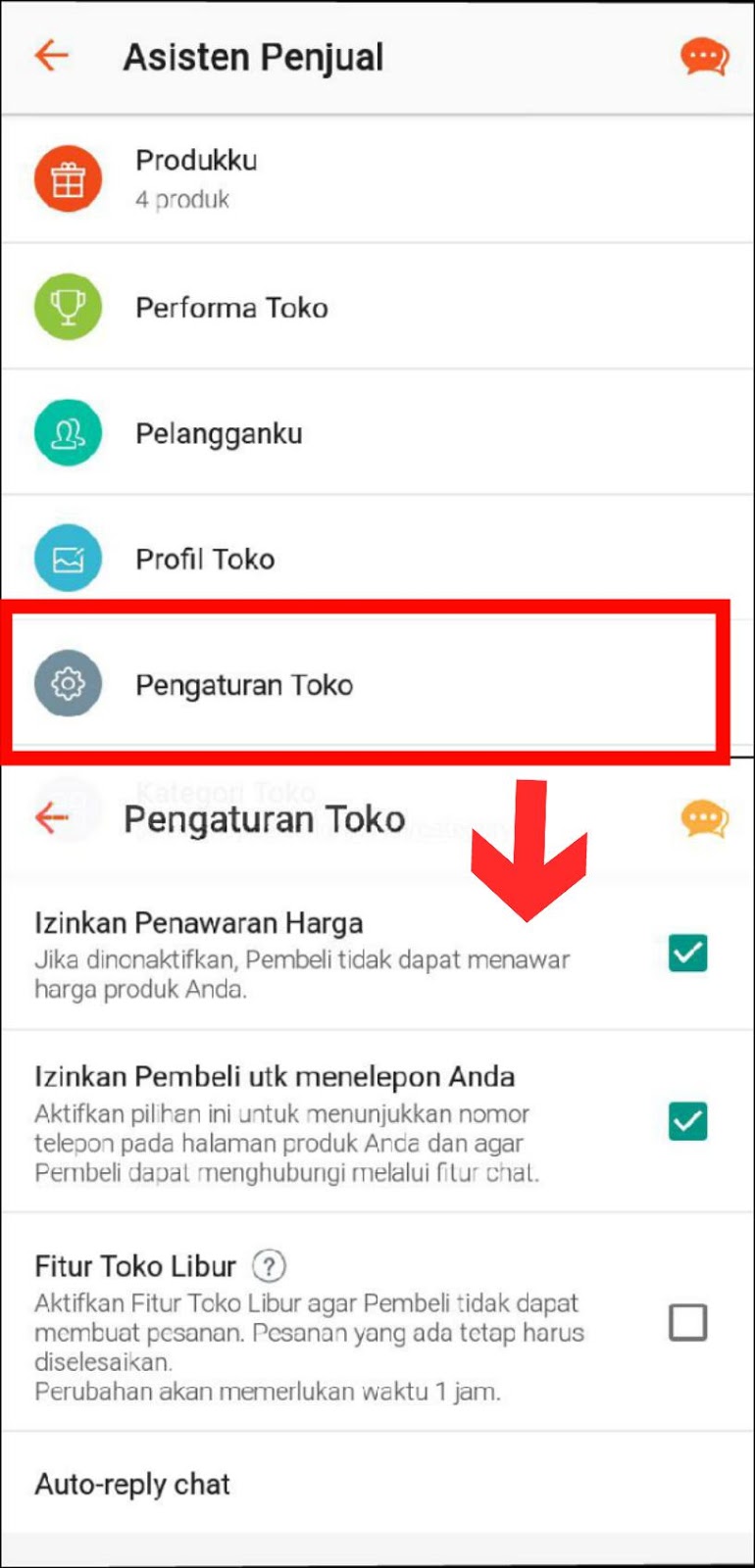 Detail Contoh Auto Reply Chat Shopee Nomer 18