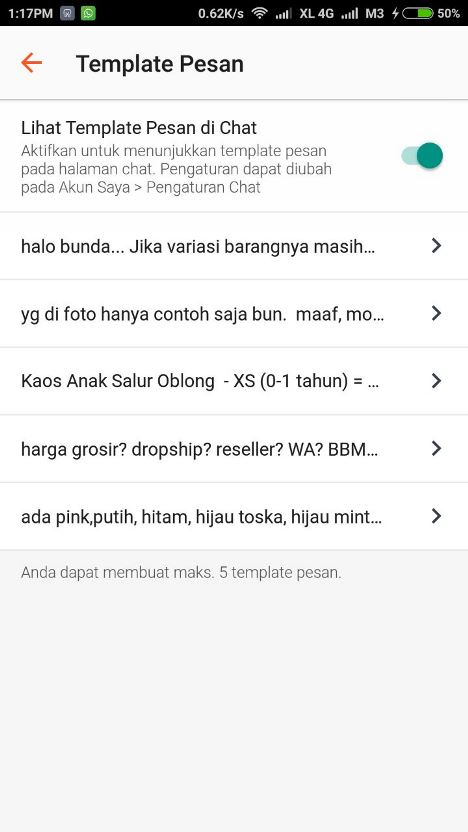 Detail Contoh Auto Reply Chat Shopee Nomer 5