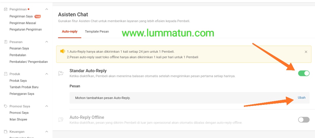 Detail Contoh Auto Reply Chat Shopee Nomer 37