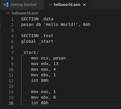 Detail Contoh Bahasa Assembly Nomer 16