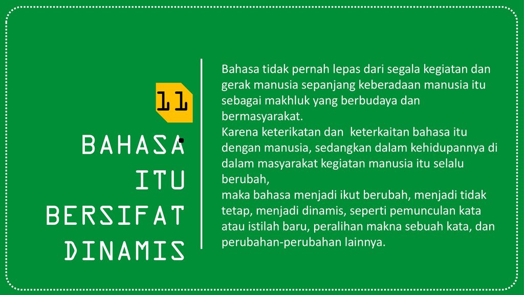 Detail Contoh Bahasa Bersifat Arbitrer Nomer 19