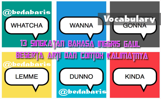 Detail Contoh Bahasa Gaul Nomer 19