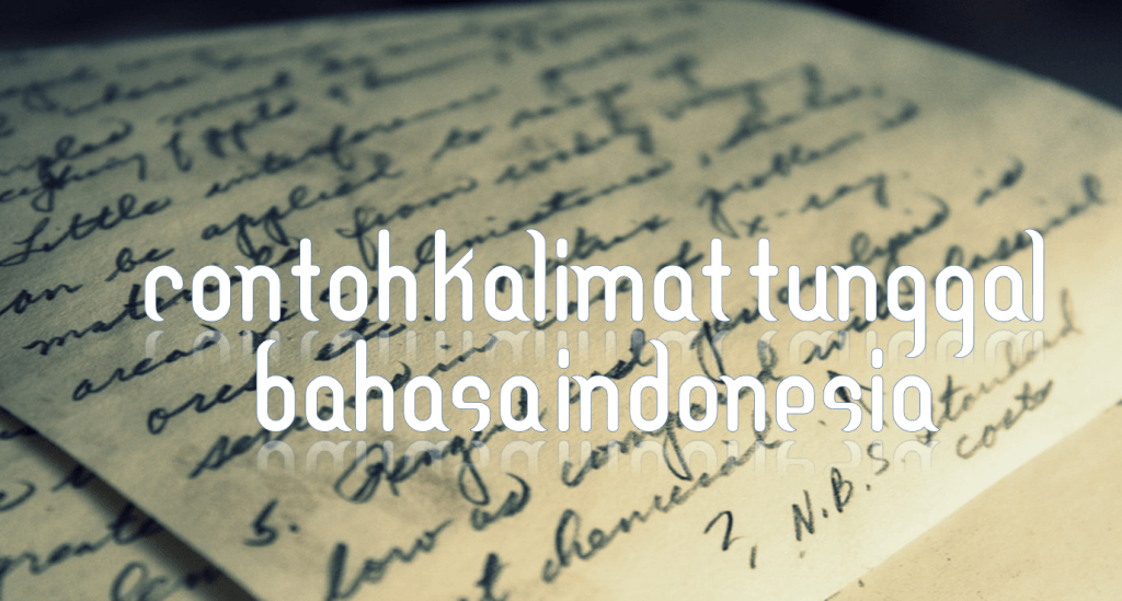 Detail Contoh Bahasa Indonesia Yang Baik Nomer 49