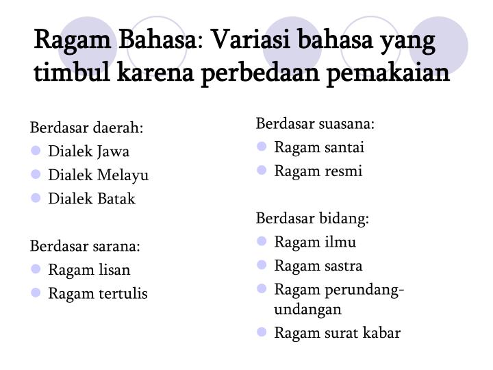 Detail Contoh Bahasa Resmi Nomer 20