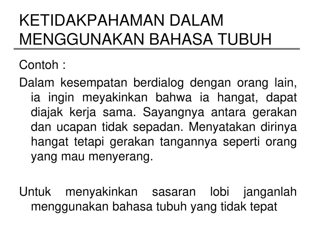 Detail Contoh Bahasa Tubuh Koleksi Nomer 33