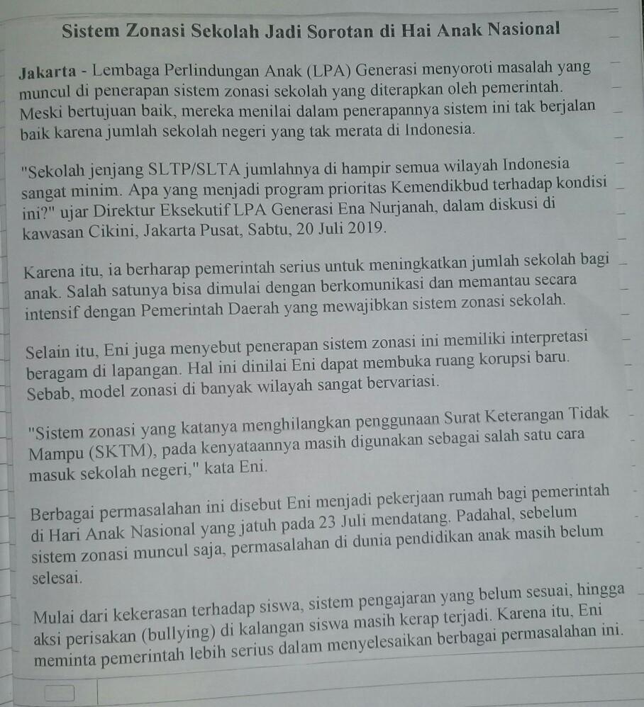 Detail Contoh Berita 5w 1h Dan Kesimpulannya Nomer 2