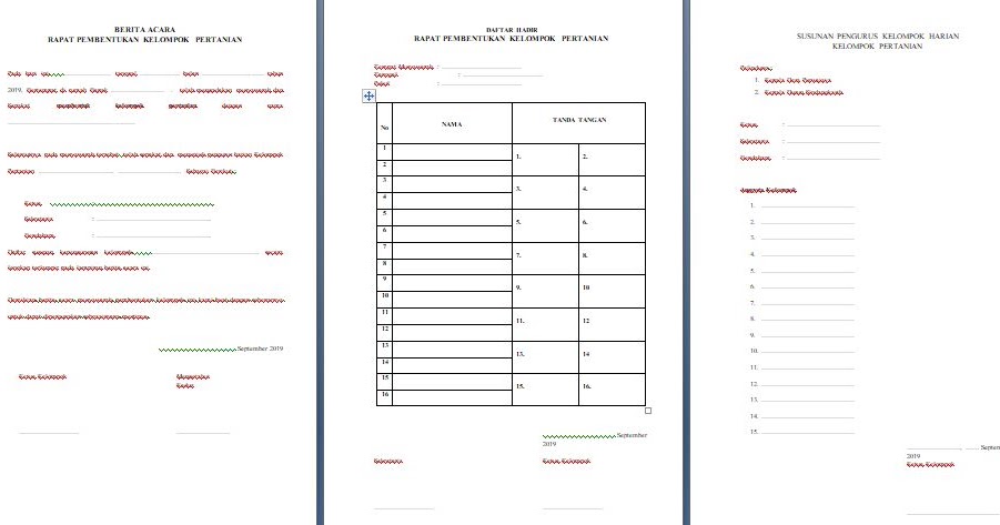 Detail Contoh Berita Acara Kelompok Tani Nomer 17