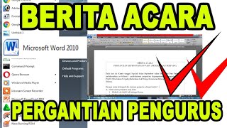 Detail Contoh Berita Acara Kelompok Tani Nomer 40