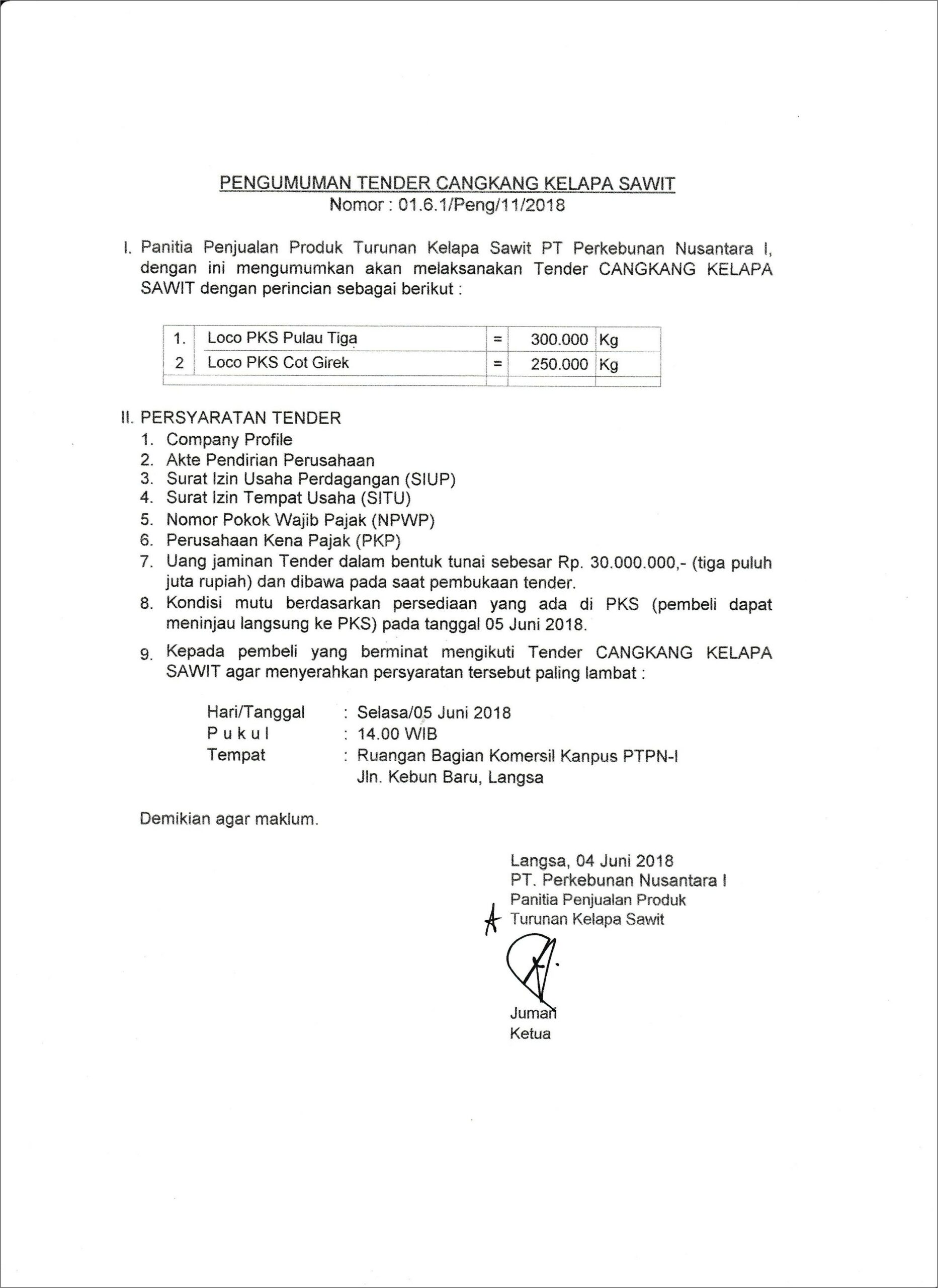 Detail Contoh Berita Acara Pekerjaan Nomer 45