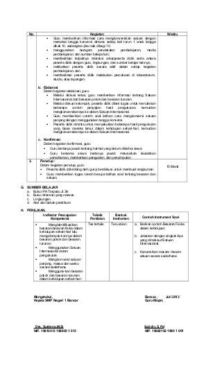 Detail Contoh Besaran Turunan Beserta Satuannya Nomer 45