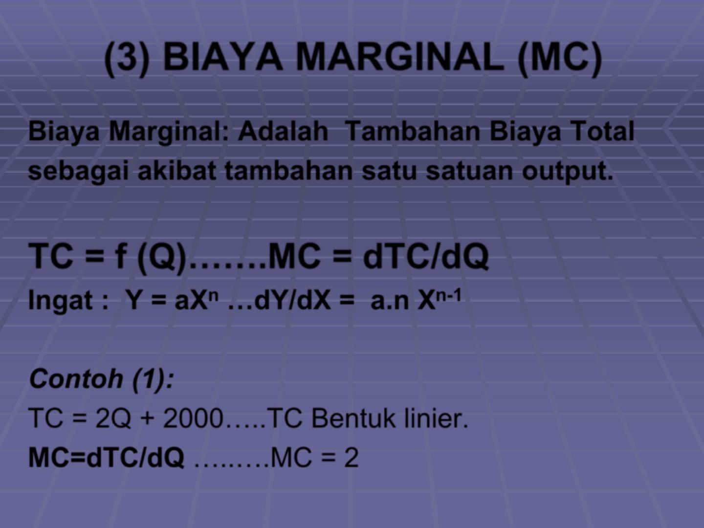 Detail Contoh Biaya Marginal Nomer 48