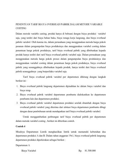 Detail Contoh Biaya Overhead Nomer 50