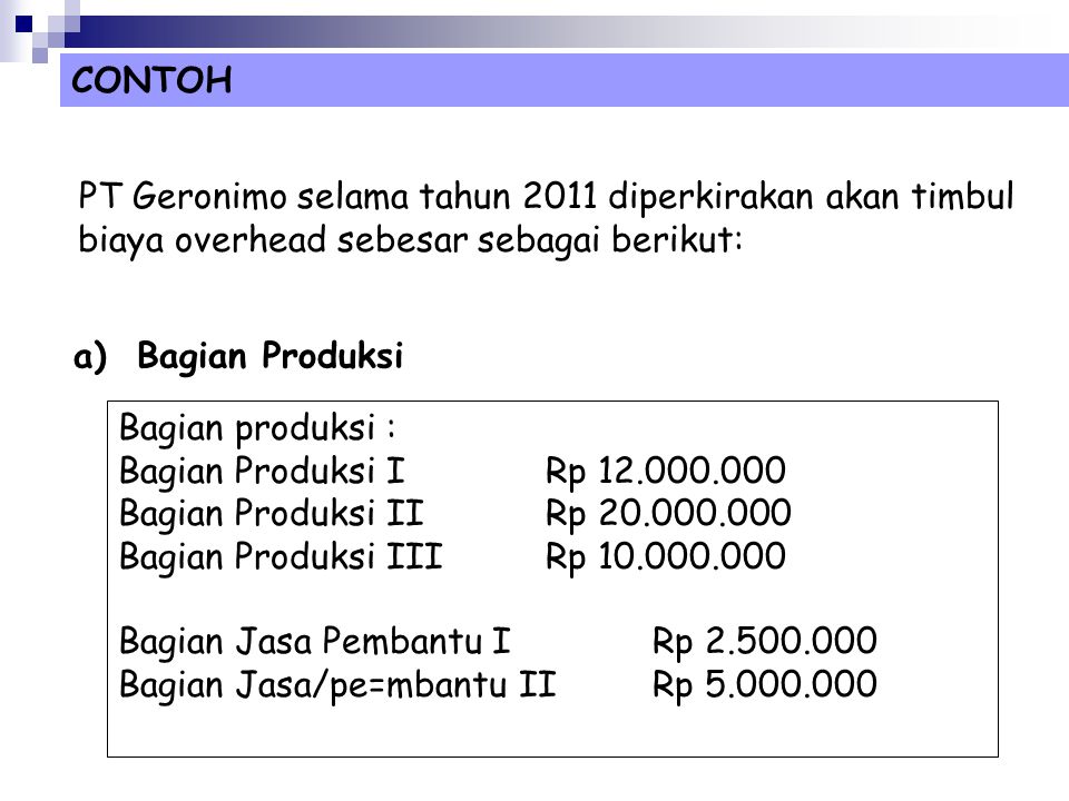 Detail Contoh Biaya Overhead Pabrik Nomer 15