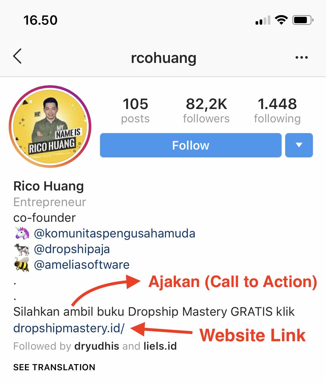 Detail Contoh Bio Instagram Keren Bahasa Indonesia Nomer 22