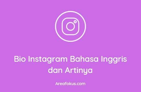 Detail Contoh Bio Instagram Keren Bahasa Indonesia Nomer 27