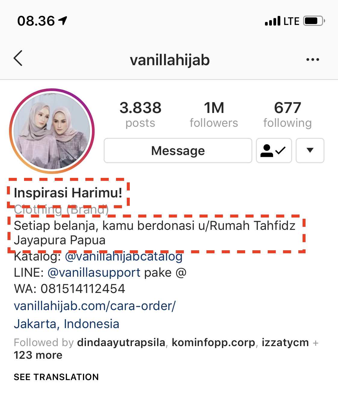 Detail Contoh Bio Instagram Keren Bahasa Indonesia Nomer 6