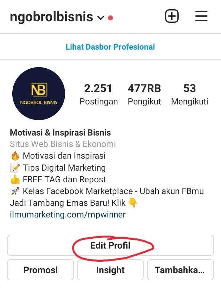 Detail Contoh Bio Instagram Yang Menarik Followers Bahasa Indonesia Nomer 2