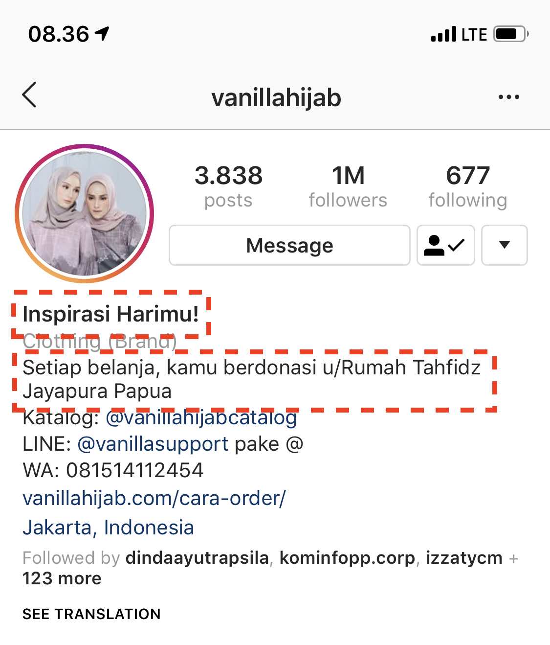 Detail Contoh Bio Instagram Yang Menarik Followers Bahasa Indonesia Nomer 4
