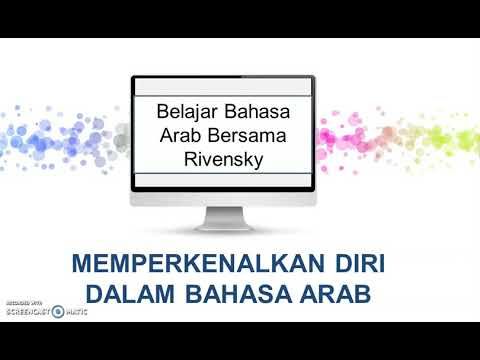 Detail Contoh Biodata Bahasa Arab Nomer 40