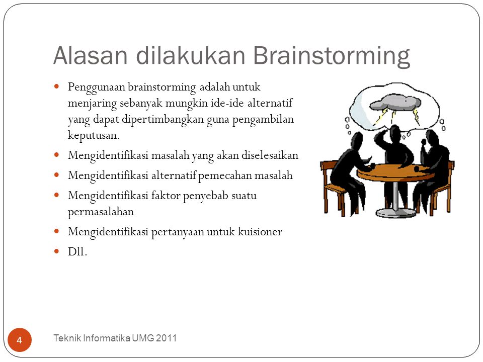 Detail Contoh Brainstorming Adalah Nomer 4