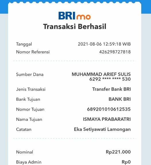 Detail Contoh Bukti Transfer M Banking Bca Palsu Nomer 25