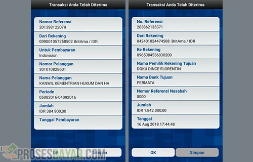 Detail Contoh Bukti Transfer M Banking Bri Nomer 14