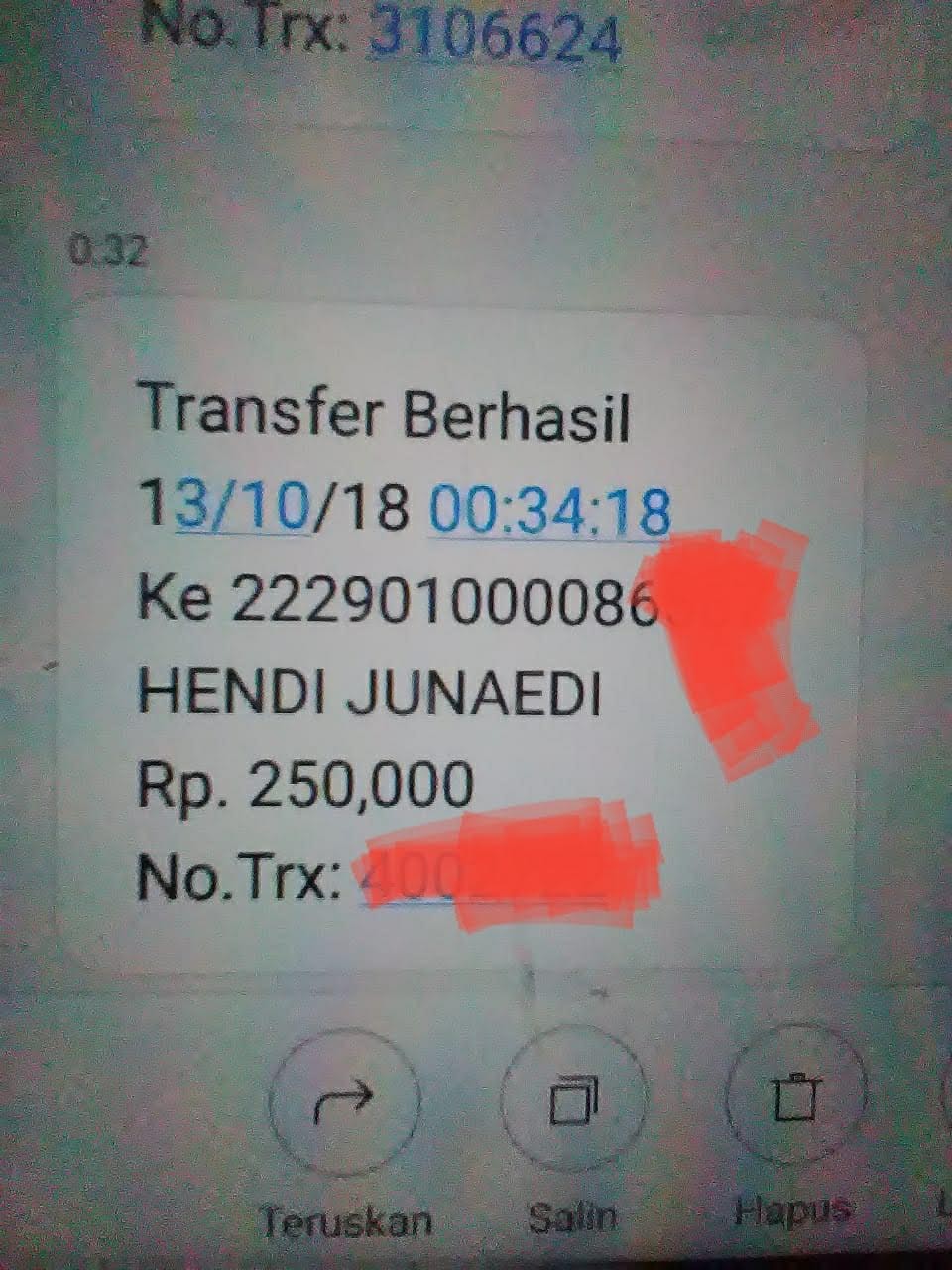 Detail Contoh Bukti Transfer M Banking Bri Nomer 7