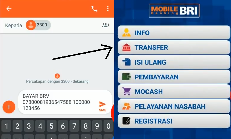 Detail Contoh Bukti Transfer Sms Banking Bri Nomer 46