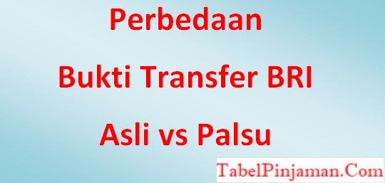 Detail Contoh Bukti Transfer Sms Banking Bri Nomer 55