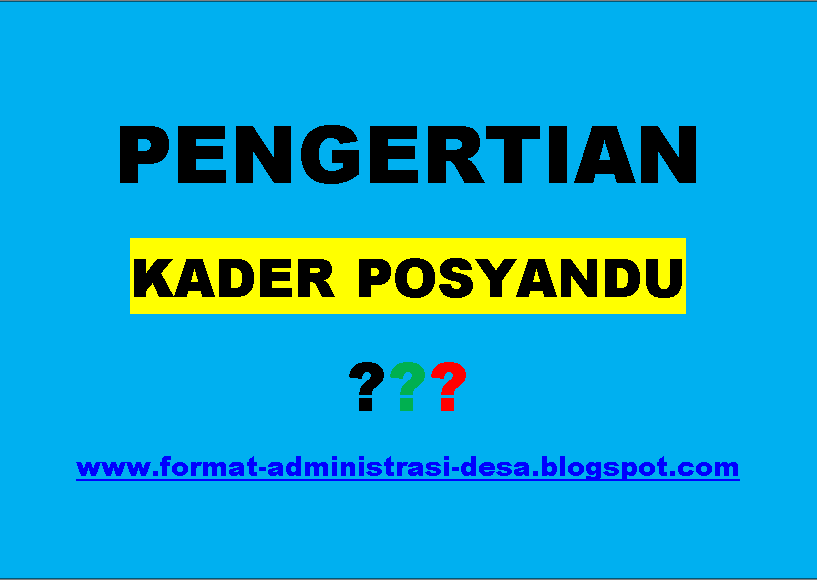 Detail Contoh Buku Administrasi Posyandu Nomer 25