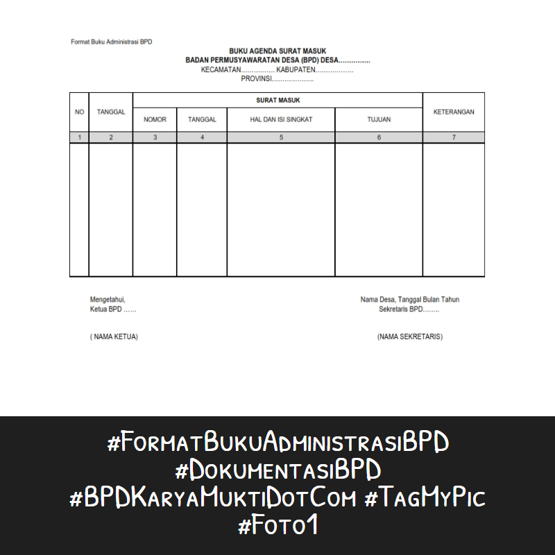 Detail Contoh Buku Agenda Kerja Nomer 16