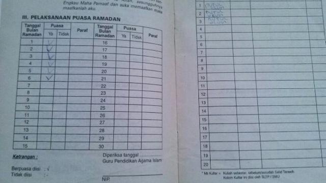 Detail Contoh Buku Agenda Ramadhan Nomer 39