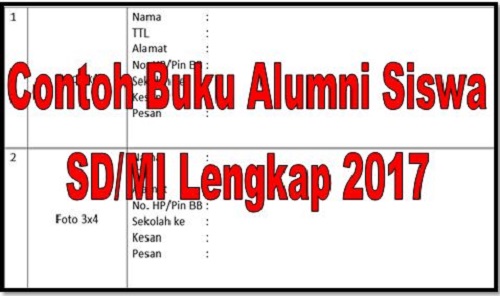 Detail Contoh Buku Alumni Sma Nomer 15