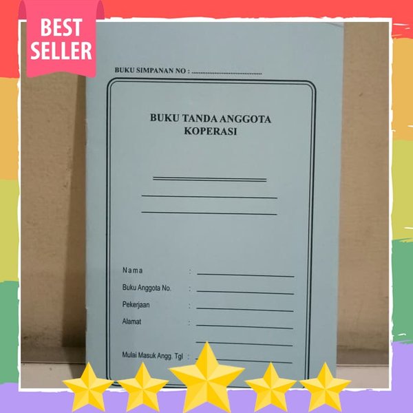 Detail Contoh Buku Anggota Koperasi Nomer 20