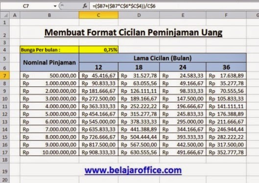 Detail Contoh Buku Angsuran Simpan Pinjam Nomer 34