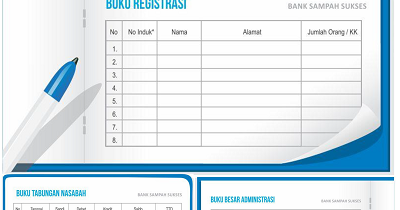 Detail Contoh Buku Besar Bank Sampah Nomer 18