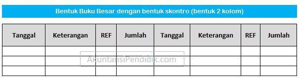 Detail Contoh Buku Besar Bentuk Skontro Nomer 12