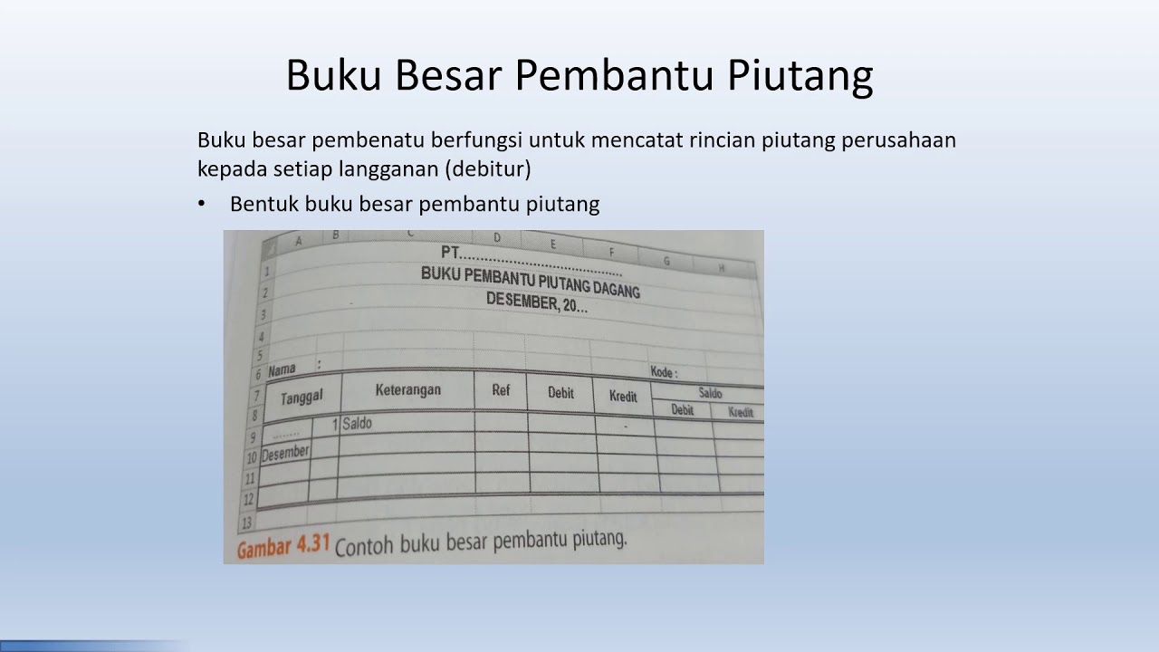 Detail Contoh Buku Besar Pembantu Nomer 50