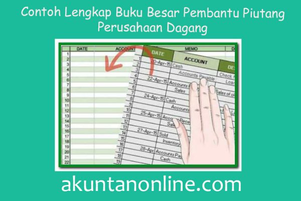 Detail Contoh Buku Besar Pembantu Piutang Nomer 39