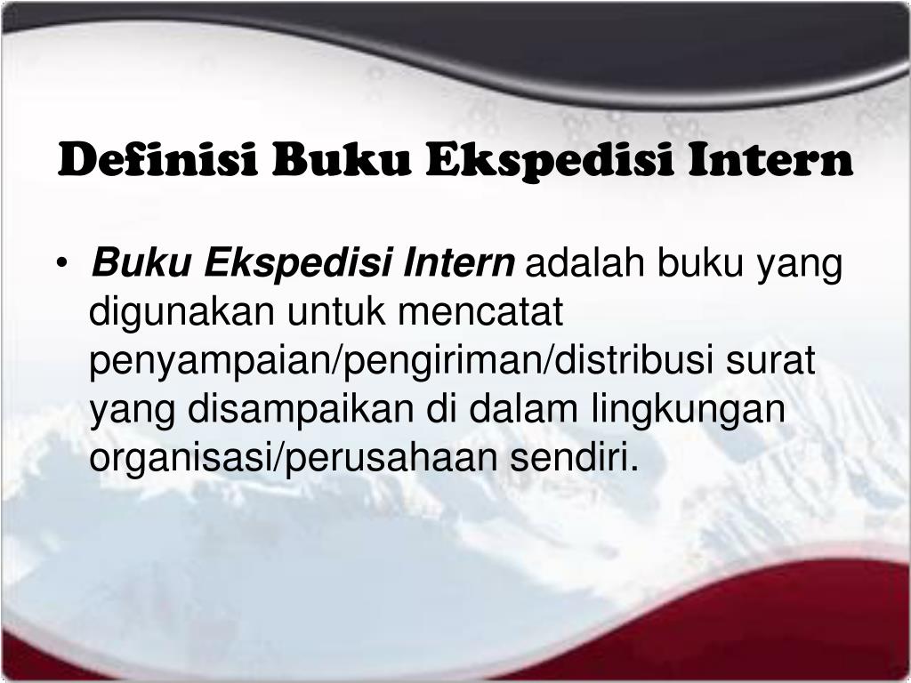 Detail Contoh Buku Ekspedisi Surat Keluar Nomer 39