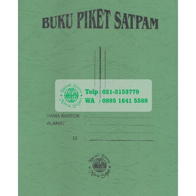 Detail Contoh Buku Harian Satpam Nomer 25