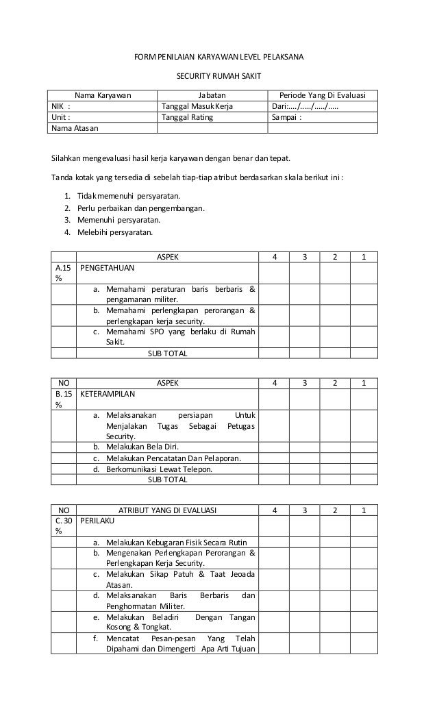 Detail Contoh Buku Harian Satpam Nomer 46