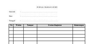 Detail Contoh Buku Harian Singkat Nomer 39