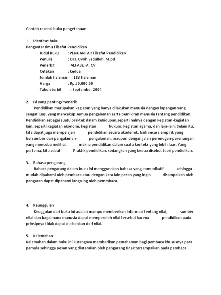 Detail Contoh Buku Ilmu Pengetahuan Nomer 12