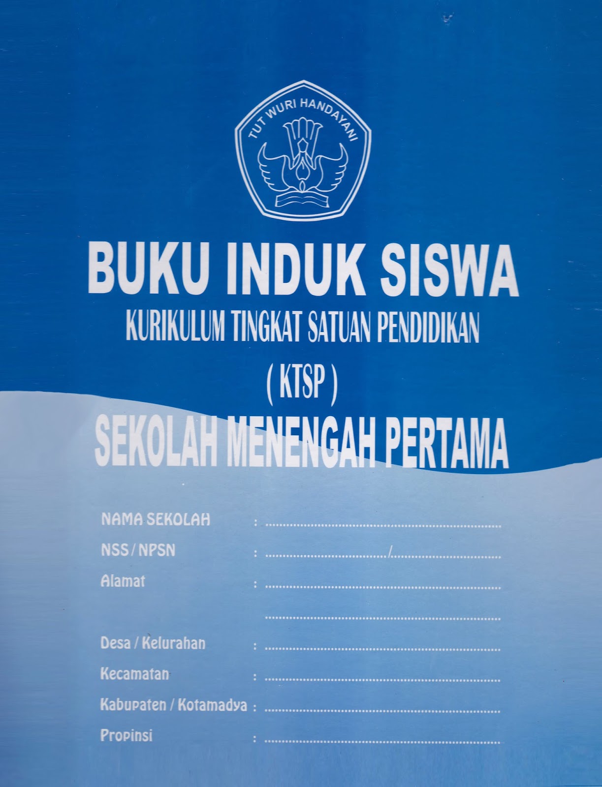 Detail Contoh Buku Induk Santri Nomer 32