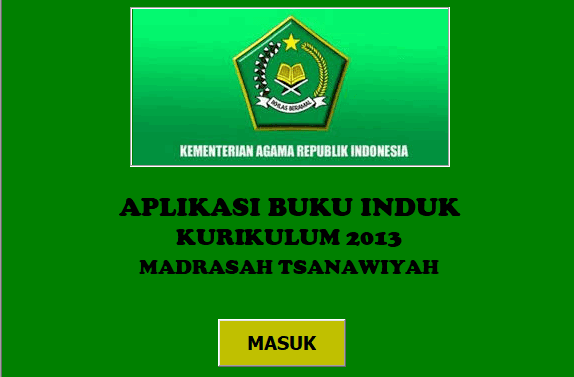 Detail Contoh Buku Induk Santri Nomer 39