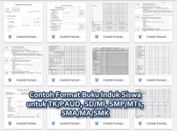 Detail Contoh Buku Induk Santri Nomer 41