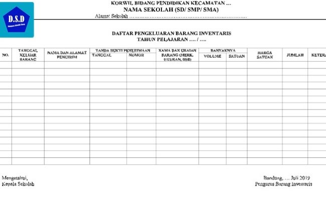 Detail Contoh Buku Inventaris Aset Desa Nomer 18