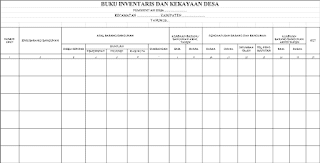 Detail Contoh Buku Inventaris Aset Desa Nomer 23